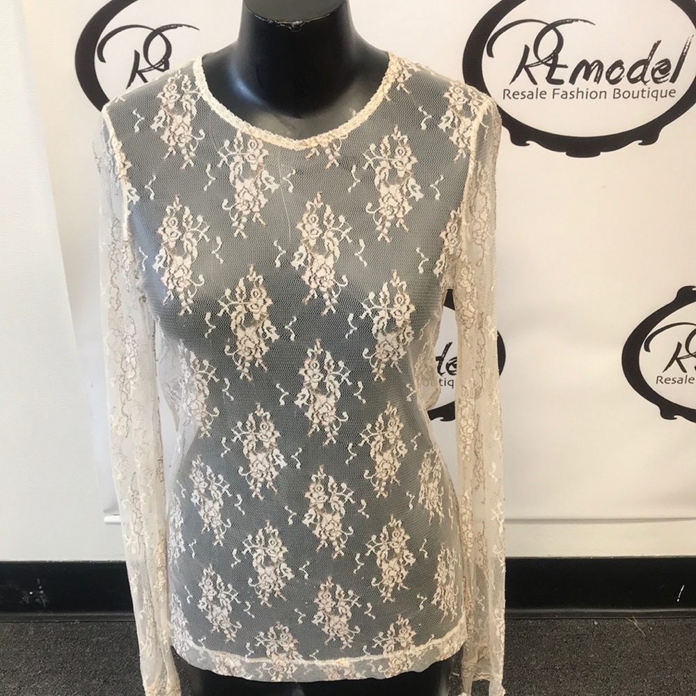 NWT Delicate Chantil LS Crew Neck Top size M - Picture 4 of 14